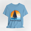 Sea Island, Georgia T Shirt - Sailboat Tee-20