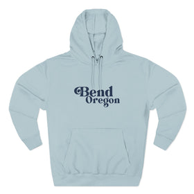 Buy blue-mist Premium Bend, Oregon Hoodie