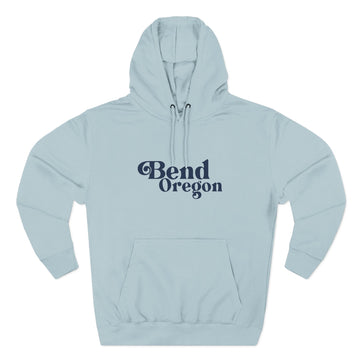 Buy blue-mist Premium Bend, Oregon Hoodie