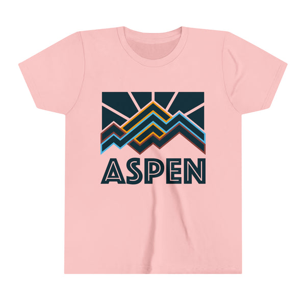 Aspen, Colorado Youth T-Shirt - Kids Aspen Shirt