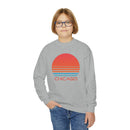 Chicago, Illinois Youth Sweatshirt - Unisex Kid's Chicago Crewneck Sweatshirt-19