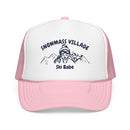 Snowmass Village, Colorado Ski Babe Trucker Hat — Foam Mesh Cap-1