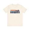 Hawaii T Shirt - Retro Jetski PWC Graphic Hawaii Tee