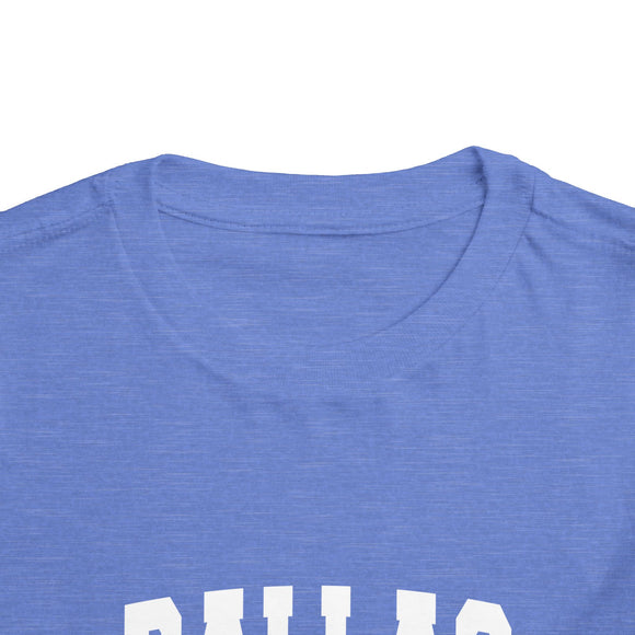 Dallas, Texas Toddler Graphic Tee - Kids Dallas Vacation T-Shirt