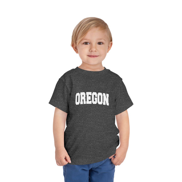 Oregon Toddler Graphic Tee - Kids Oregon Vacation Shirt