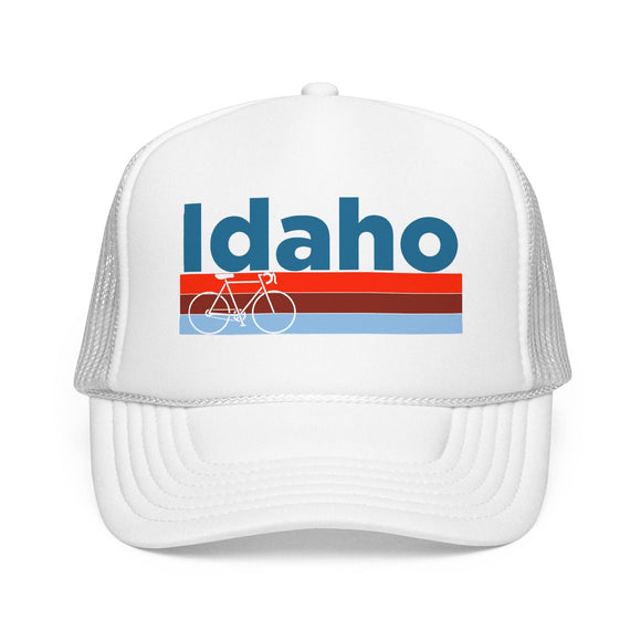 Kids Idaho Trucker Hat Foam Bike - Youth Snapback Cap