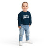 Alta, Utah Toddler Sweatshirt - Alta Toddler Crewneck Sweatshirt