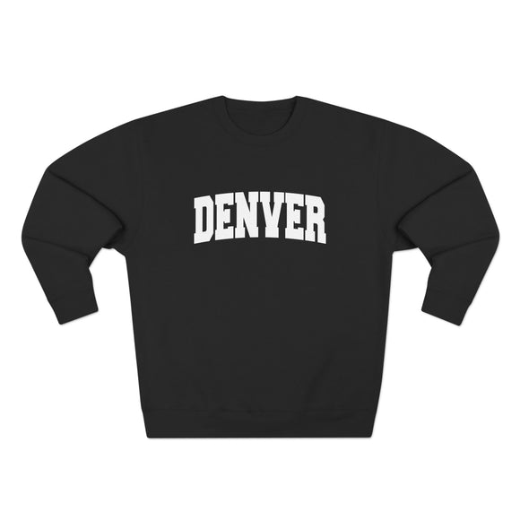 Premium Denver, Colorado Retro Graphic Sweatshirt