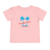 Manhattan Beach, California Toddler T-Shirt - Retro Palm Tree Toddler Manhattan Beach Shirt