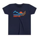 Aspen, Colorado Youth Graphic Tee - Kids Aspen T Shirt-5