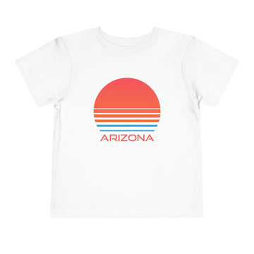Arizona Toddler T-Shirt - Retro 80s Unisex Toddler Arizona Shirt - 0