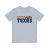 Texas T Shirt - Retro Jetski PWC Graphic Texas Tee