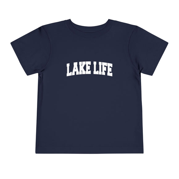 Lake Life Toddler Graphic Tee - Kids Lake Life Vacation T-Shirt