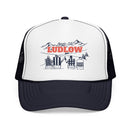 Ludlow, Vermont Après-ski Trucker Hat — Foam Mesh Cap-1