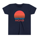 Moab, Utah Youth Shirt - Retro 80s Moab Kid's T-Shirt-2