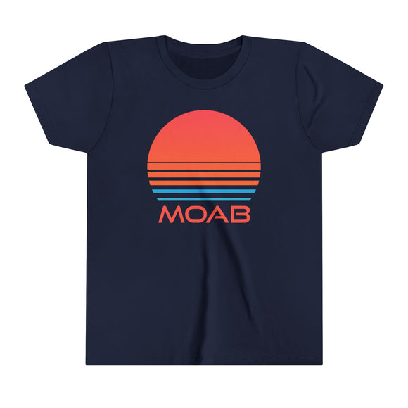 Moab, Utah Youth Shirt - Retro 80s Moab Kid's T-Shirt