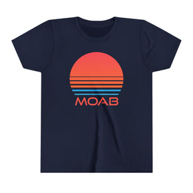 Moab, Utah Youth Shirt - Retro 80s Moab Kid's T-Shirt
