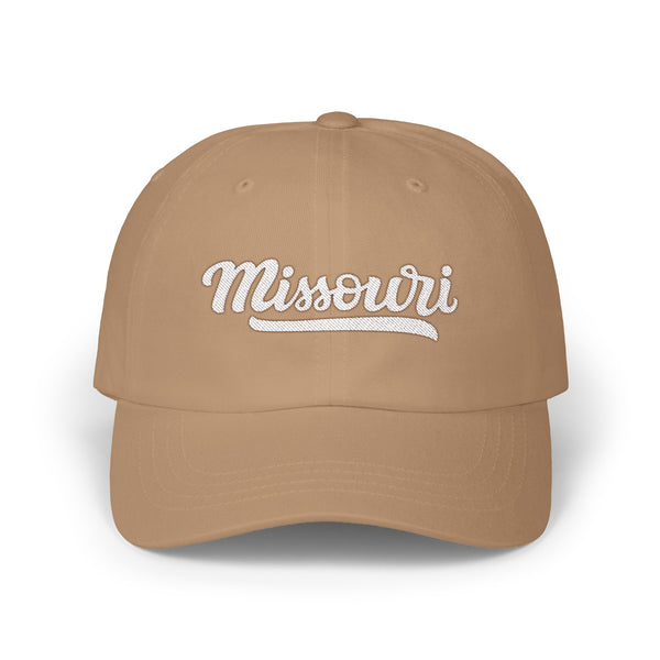 Missouri Dad Hat - Embroidered Missouri Classic Dad Cap