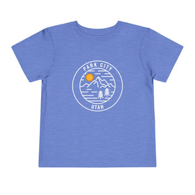 Park City, Utah Toddler T-Shirt - Retro Mountain Toddler Park City Shirt