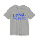 Fort Collins, Colorado T-Shirt - Retro Mountain Unisex Fort Collins Shirt-9