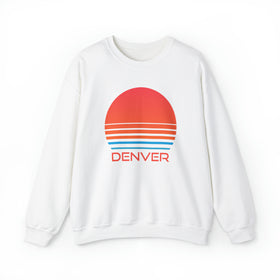 Denver, Colorado Sweatshirt - Unisex Retro 80s Denver Sweatshirt