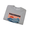 Telluride, Colorado Sweatshirt Retro Mountains, Telluride Unisex Graphic Crewneck-13