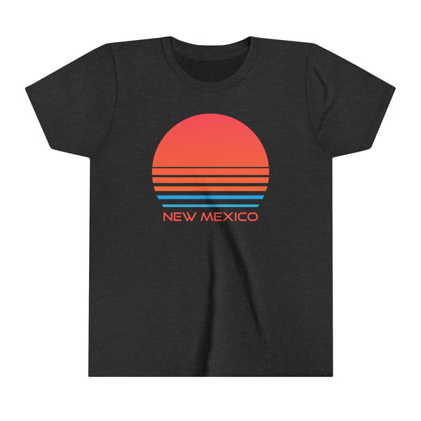 New Mexico Youth Shirt - Retro 80s New Mexico Kid's T-Shirt