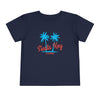 Siesta Key, Florida Toddler T-Shirt - Retro Palm Tree Toddler Siesta Key Shirt