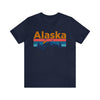 Alaska T-Shirt - Mountain Sunset Unisex Alaska Shirt