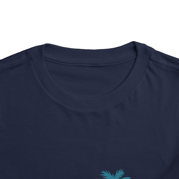 Tulum, Mexico Toddler T-Shirt - Retro Palm Tree Toddler Tulum Shirt