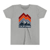 California Youth Shirt - Retro Mountain California Kid's T-Shirt