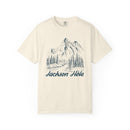 Jackson Hole, Wyoming Graphic Tee - Mountain Illustration Jackson Hole T Shirt-1