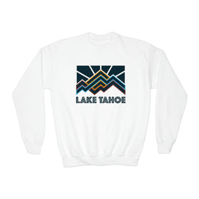 Lake Tahoe, California Youth Sweatshirt - Unisex Kid's Lake Tahoe Crewneck Sweatshirt