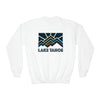 Lake Tahoe, California Youth Sweatshirt - Unisex Kid's Lake Tahoe Crewneck Sweatshirt