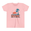 Irvine, California Youth Shirt - Retro Palm Tree Irvine Kid's T-Shirt