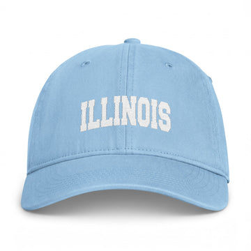 Buy hydrangea Illinois Washed Baseball Cap - Vintage Coastal Comfort Colors