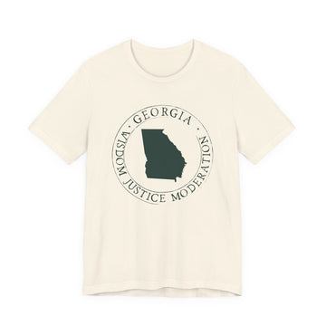 Buy natural Georgia T-Shirt — State Graphic Tee