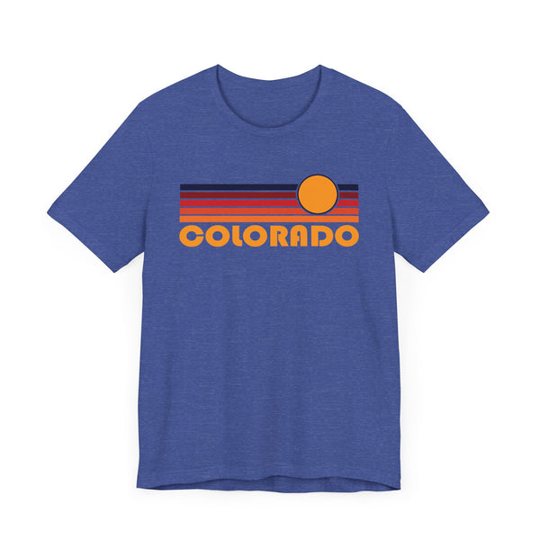 Colorado T-Shirt Retro - Adult Unisex Colorado T Shirt
