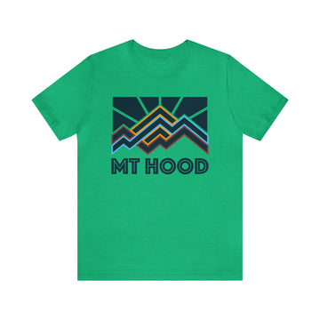 Mt Hood, Oregon T-Shirt - Retro Unisex Mt Hood Shirt - 0