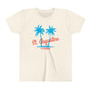 St. Augustine, Florida Youth Shirt - Retro Palm Tree St. Augustine Kid's T-Shirt