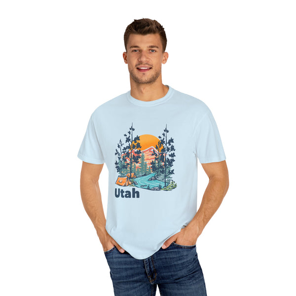 Utah Graphic Tee, Comfort Colors Retro Unisex T shirt