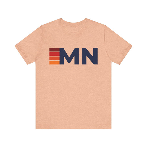 Minnesota Retro Stripes T-Shirt | Minnesota State Tee