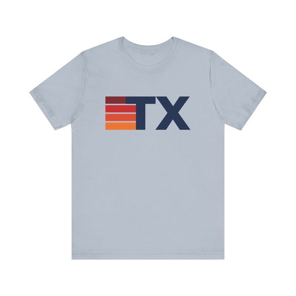 Texas Retro Stripes T-Shirt | Texas State Tee