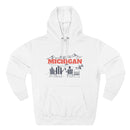 Premium Michigan Après-ski Hoodie - Unisex Sweatshirt-1