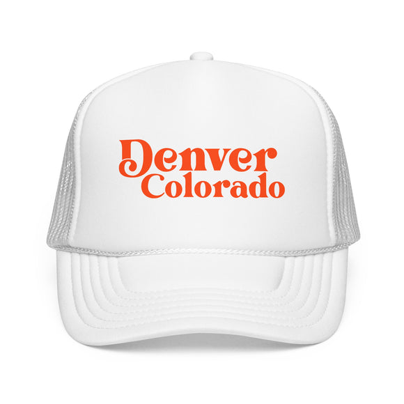 Denver Colorado Retro Foam Trucker Hat