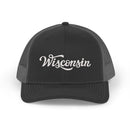 Wisconsin Snapback Trucker Cap - Embroidered Wisconsin Hat-1