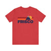 Retro Frisco, Colorado T-shirt, Mountain Tee, Vintage Frisco Unisex Jersey Shirt, Outdoor Hiking Apparel