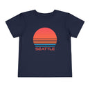 Seattle, Washington Toddler T-Shirt - Retro 80s Toddler Seattle Shirt-1