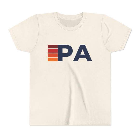 Pennsylvania Youth Tee - Retro PA T-Shirt
