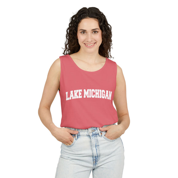Lake Michigan Tank Top Unisex | Comfort Colors - 100% Cotton